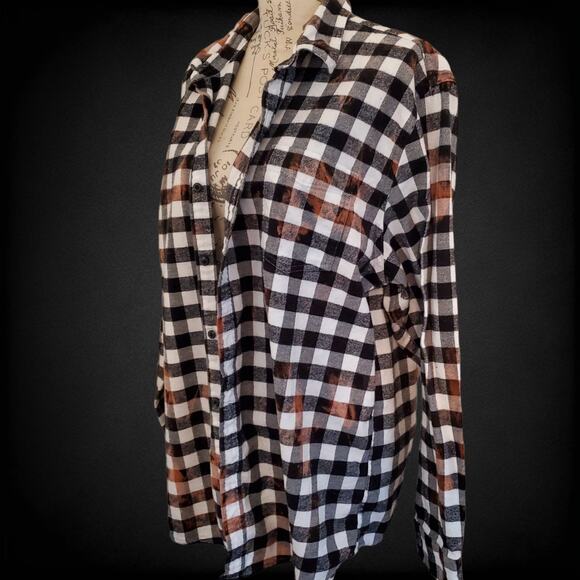 Edward Scissorhands Custom Flannel Shirt - XL - Picture 6 of 7